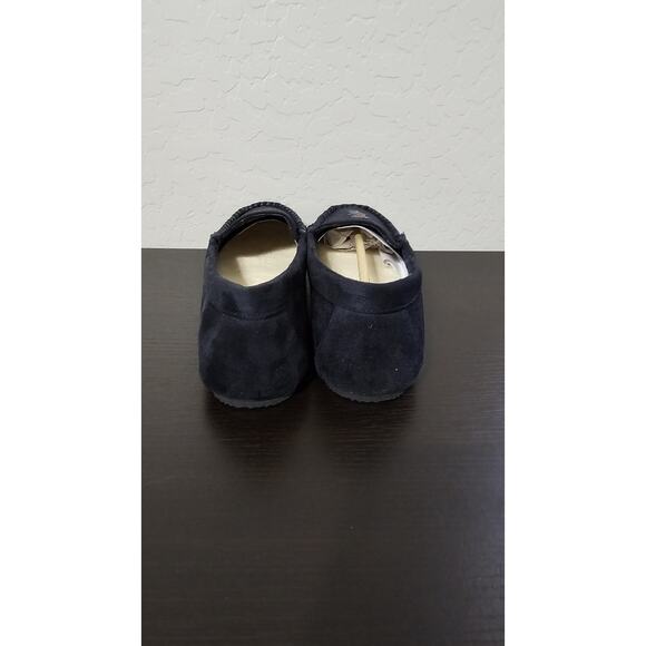 POLO RALPH LAUREN LADIES SIZE 11 Blue Slippers Moccasin Bear - Picture 3 of 4